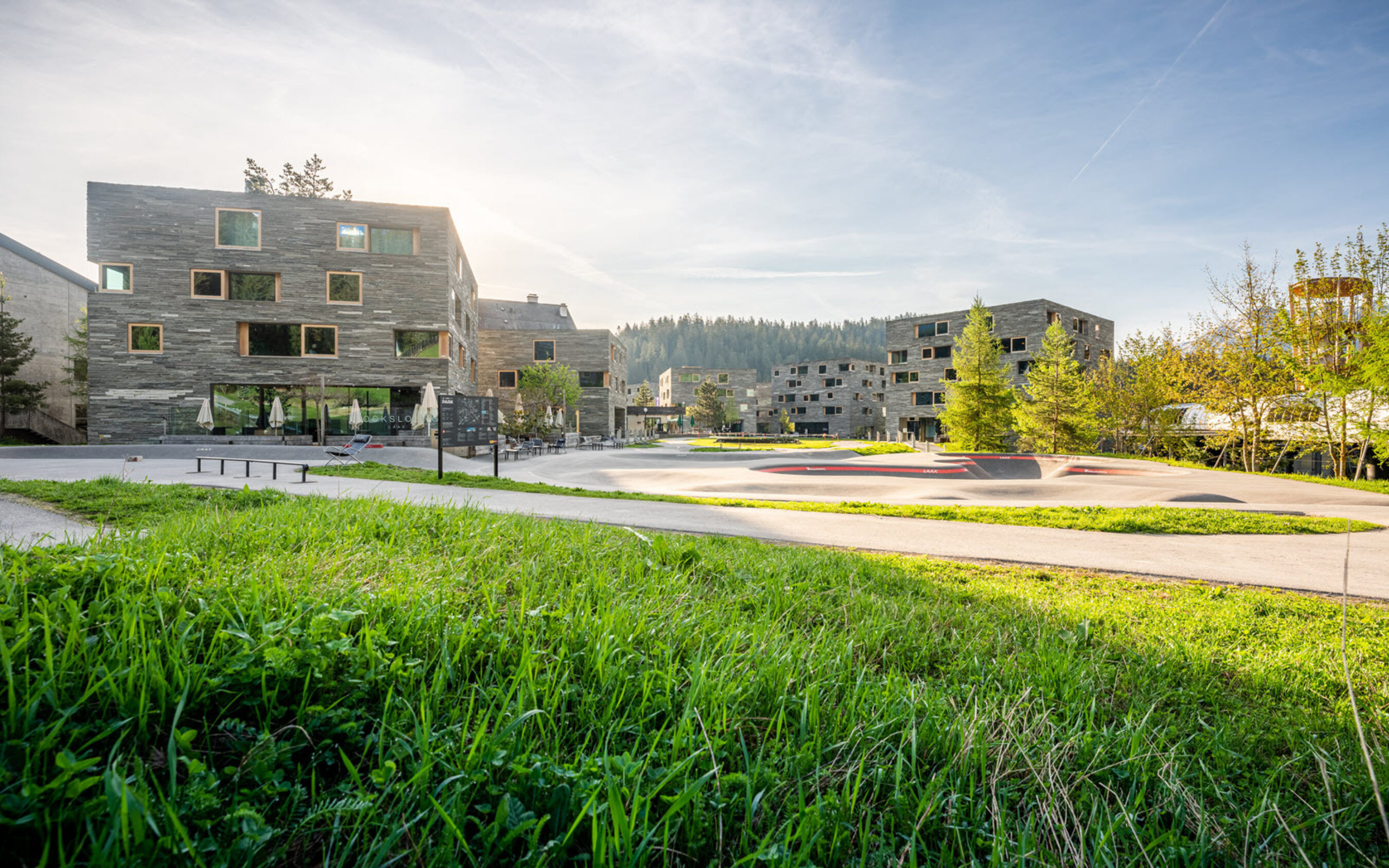 Laax rockresort Aussenansicht