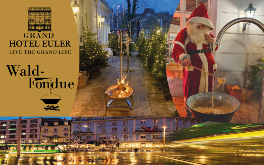 KW 45 NS Hotel Euler Basel Waldfondue Weihnachten hotelbooker ch Gmb H MICE Service