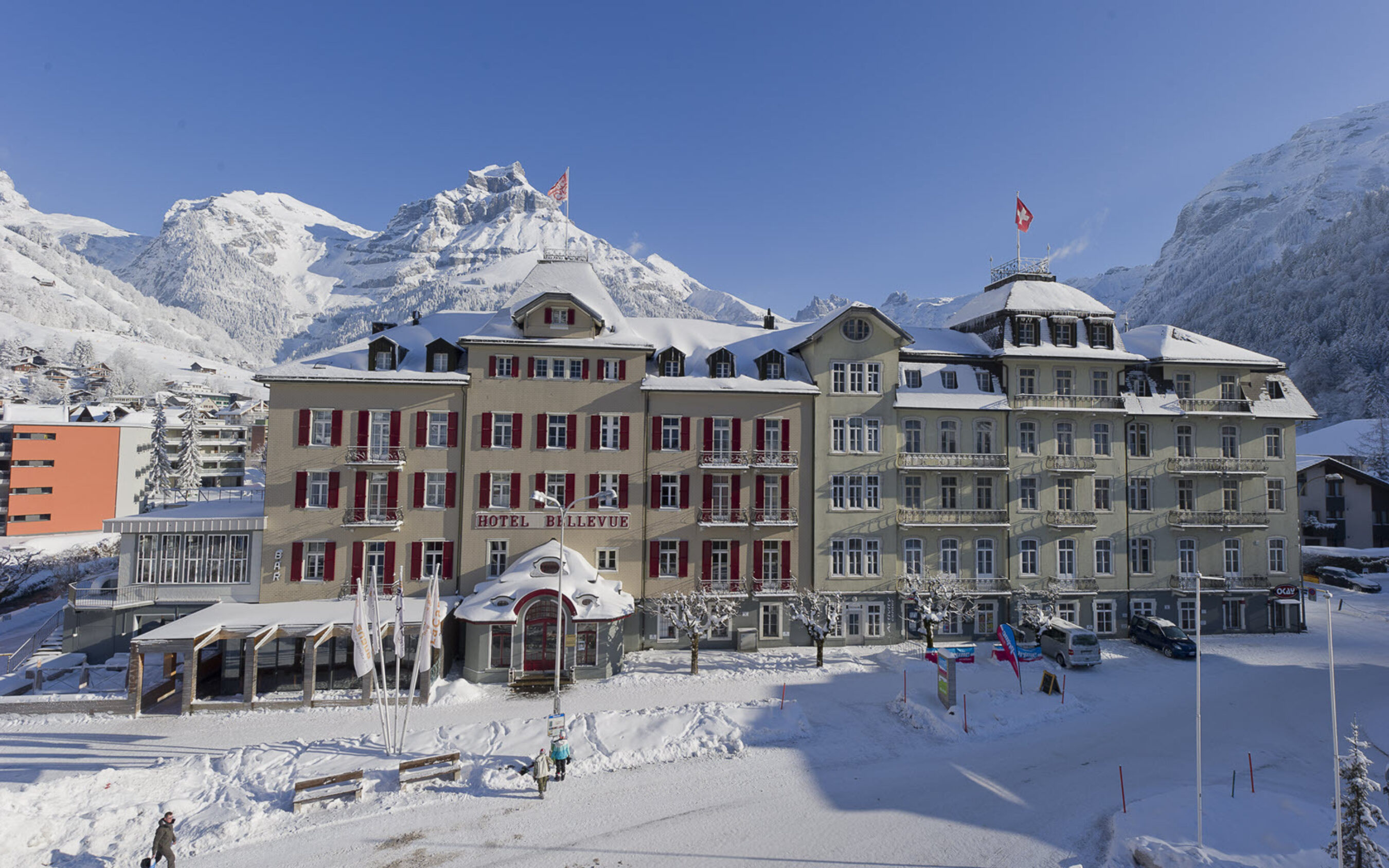 Engelberg Bellevue Terminus Aussenansicht